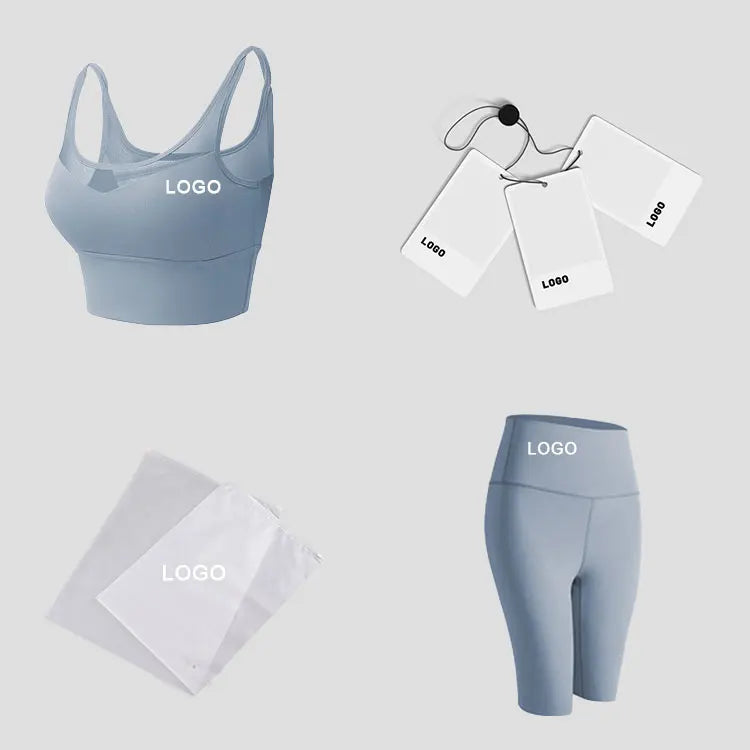 Sell Well New Type Gym Outfit Ropa Deportiva Mujer Contrast U Neck Sleeveless Sports Bra Two in One Women's Skirts Tennis Set