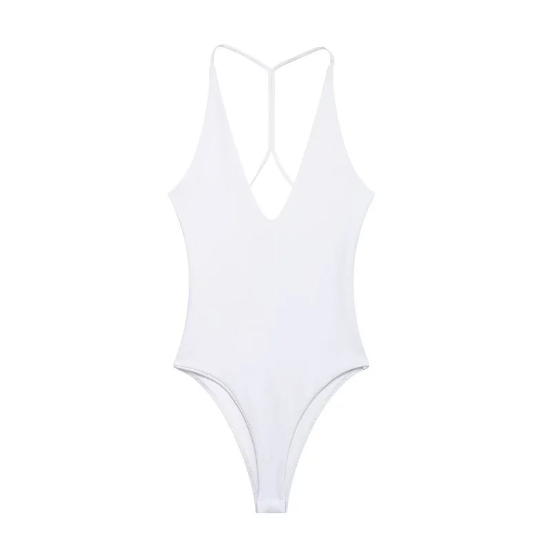 MUJER 2025 White Body Woman Slip Jumpsuits Sexy Bodys for Women Black Backless Lingerie Bodysuit Women Bustier Sleeveless Tops