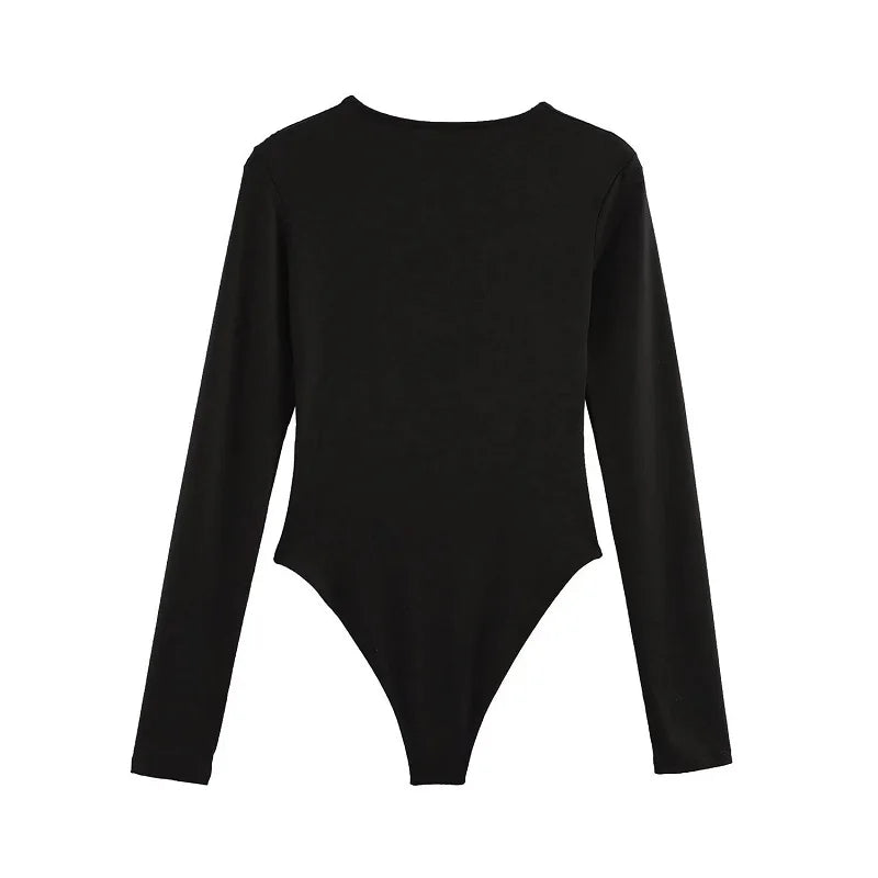 MUJER 2026 Bodysuit Women Sexy Bodys for Women Bustier Body Ladies Top Long Sleeve Bodysuits Woman Summer Tops Outfits Lingerie
