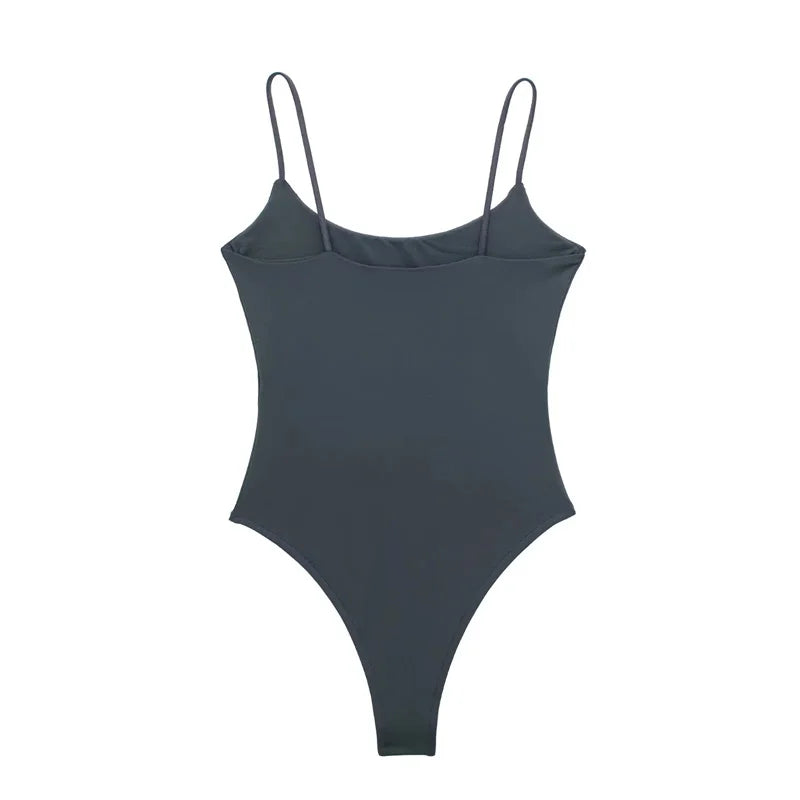 MUJER 2026Sexy Tight Bodys for Women White Black Backless Bodysuit Women One Pieces Jumpsuits for Women Sexy Lingerie Bodysuit