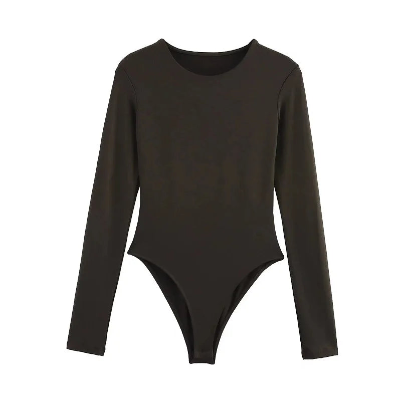 MUJER 2026 Bodysuit Women Sexy Bodys for Women Bustier Body Ladies Top Long Sleeve Bodysuits Woman Summer Tops Outfits Lingerie