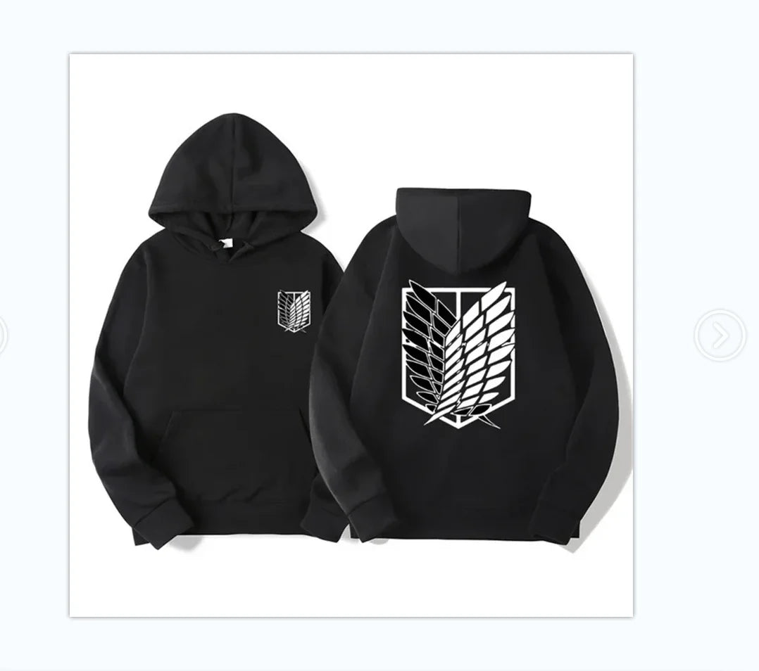 Unisex Print Hoodie – Fall & Winter
