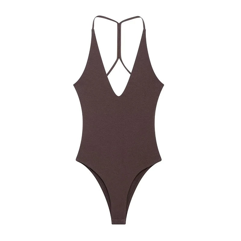 MUJER 2025 White Body Woman Slip Jumpsuits Sexy Bodys for Women Black Backless Lingerie Bodysuit Women Bustier Sleeveless Tops