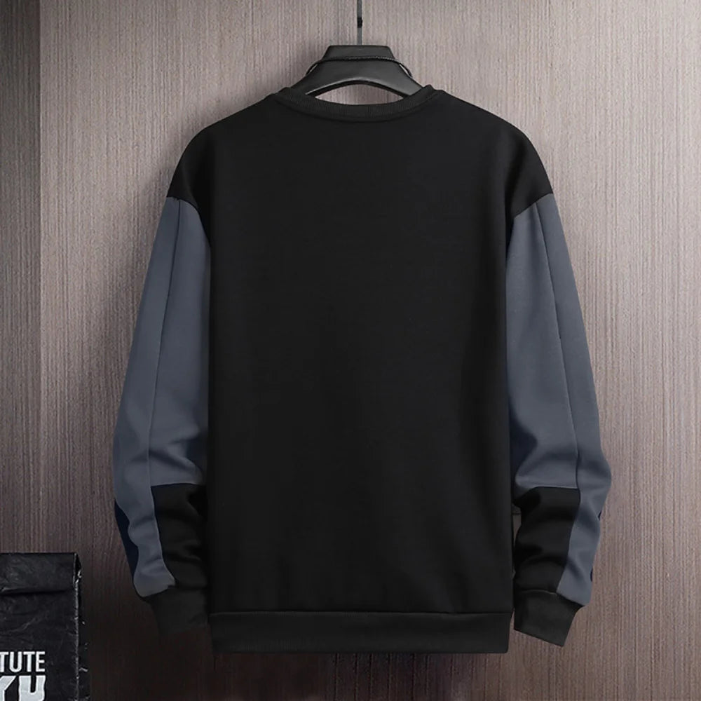 Sports Sweatshirt Men Spring and Autumn Round Collar Couple Loose Casual Hoodies Fashion Trend Sweatshirt Large Size M-5XL