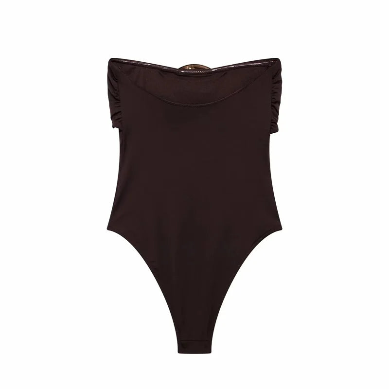 MUJER 2026 Extreme Women off Shoulder Sexy Bodys for Women Black Body One Pieces Sexy Outfits Lingerie Body Suits Woman