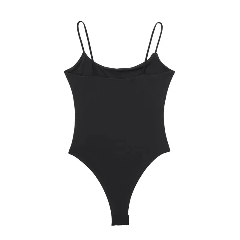 MUJER 2026Sexy Tight Bodys for Women White Black Backless Bodysuit Women One Pieces Jumpsuits for Women Sexy Lingerie Bodysuit