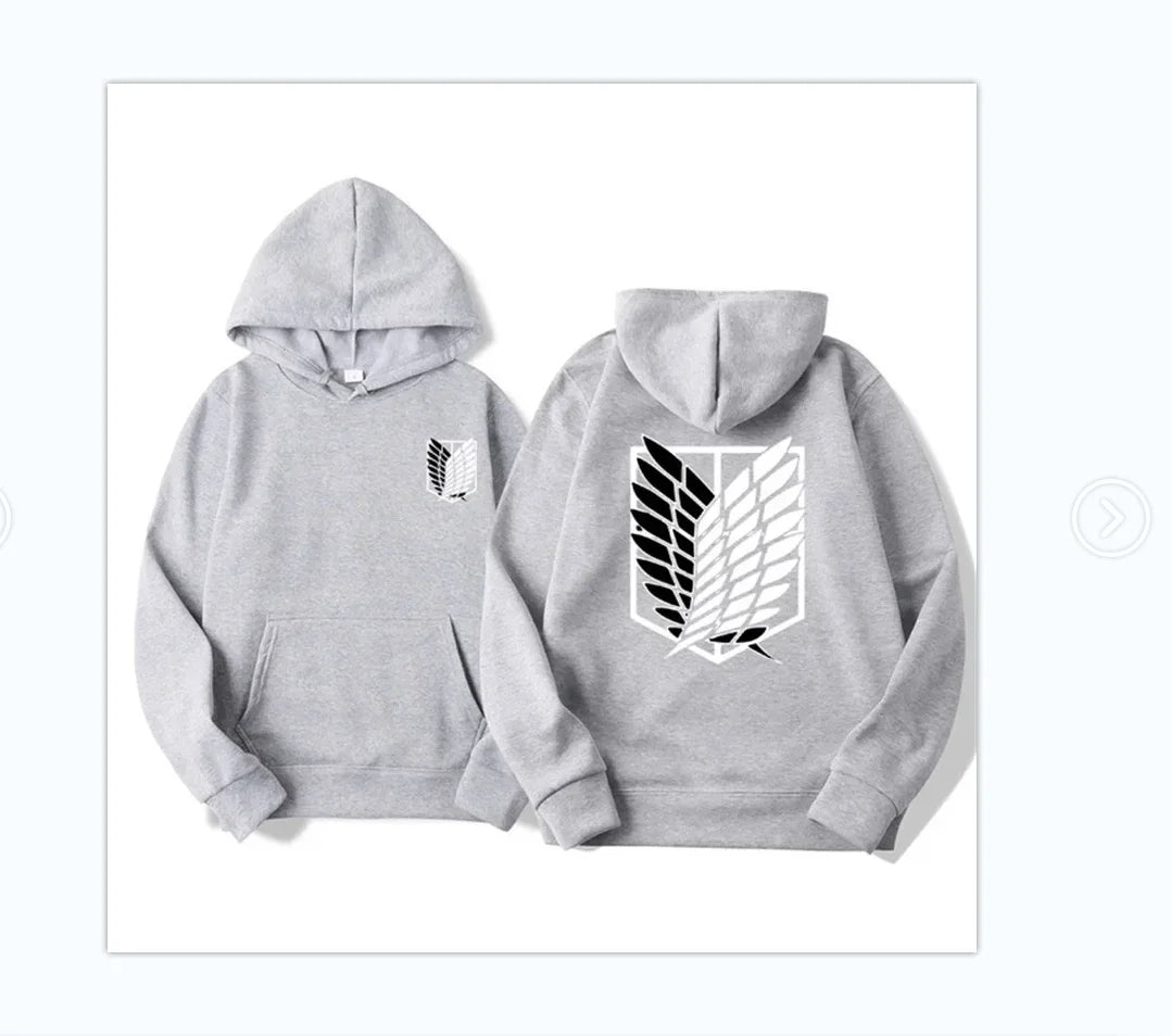 Unisex Print Hoodie – Fall & Winter