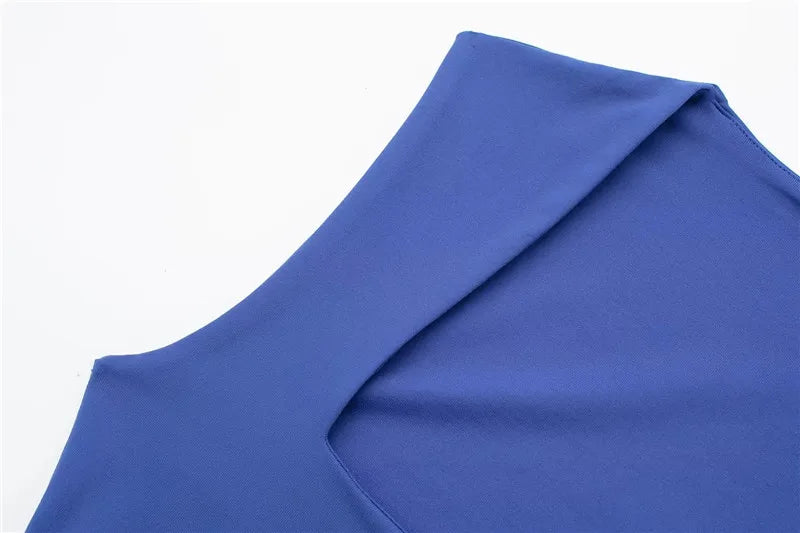 MUJER 2026 Black Woman Body Square Neck Sleeveless Bodysuit Women Blue White Sexy Tight Bodysuit Lingerie Bodycon Summer Tops