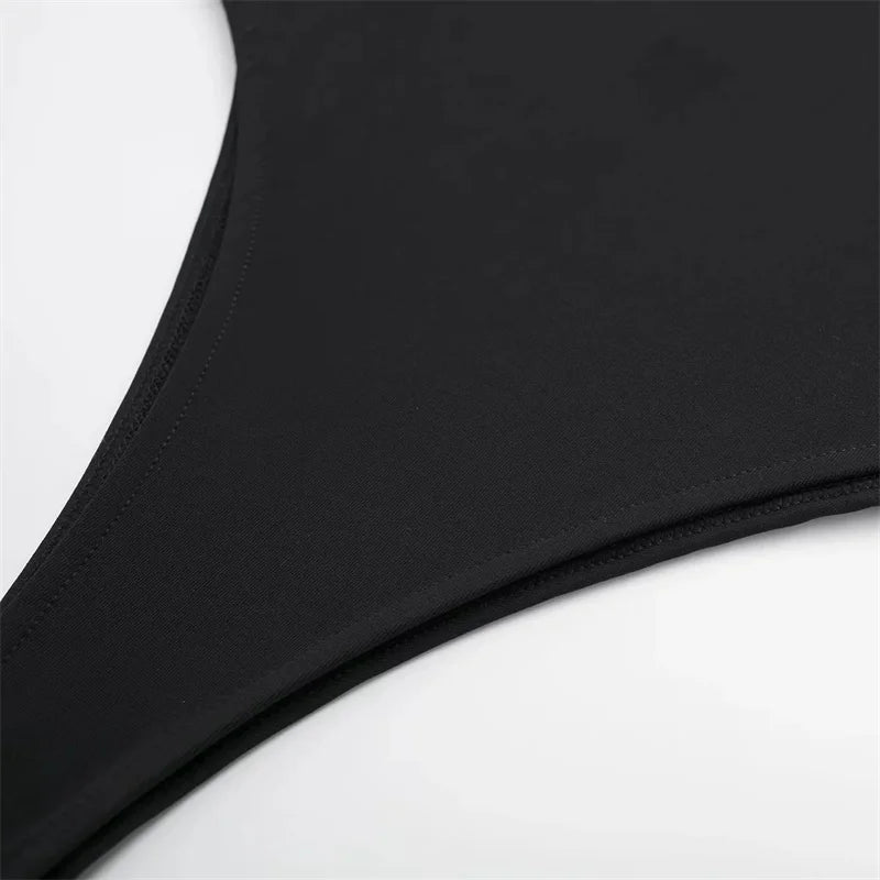 MUJER 2026Sexy Tight Bodys for Women White Black Backless Bodysuit Women One Pieces Jumpsuits for Women Sexy Lingerie Bodysuit