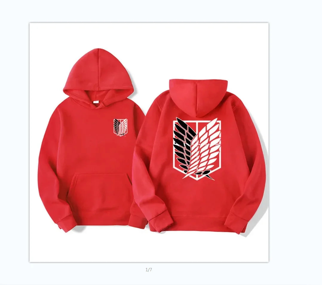Unisex Print Hoodie – Fall & Winter