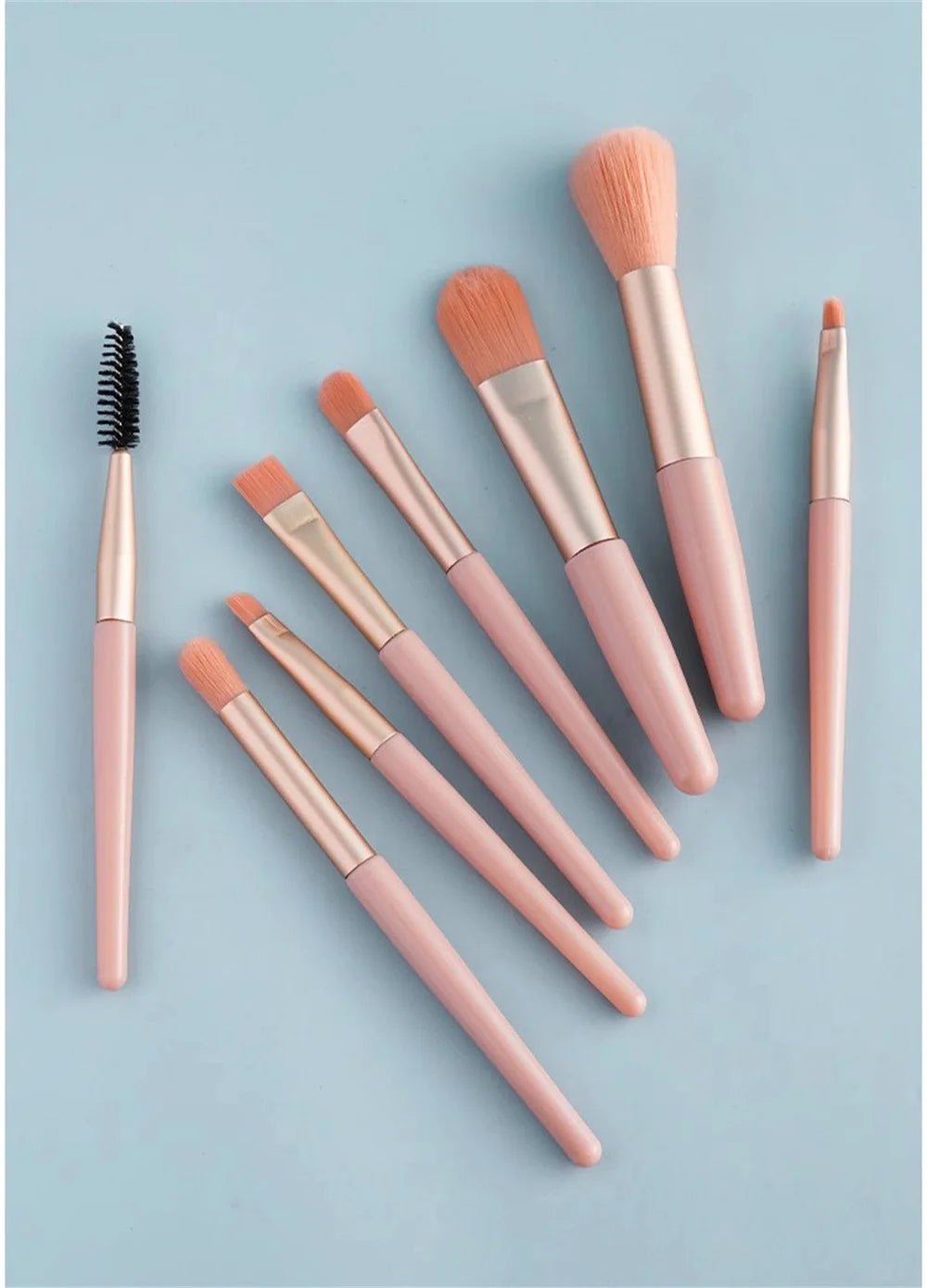 8PCS Soft Fluffy Makeup Brushes Set for cosmetics Foundation Blush Powder Eyes hadow Kabuki Blending Makeup brush beauty tool