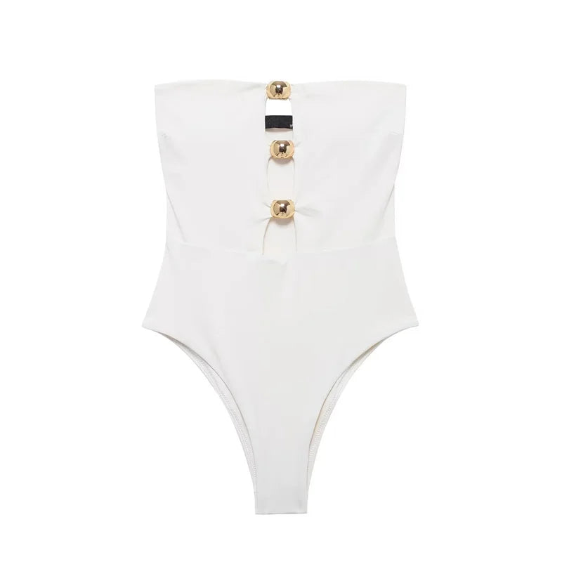 MUJER 2026 Off Shoulder Tight Body Woman White Cut Out Sleeveless Lingerie Bodysuit Women Summer Sleeveless Sexy Woman Bodys