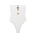 MUJER 2026 Off Shoulder Tight Body Woman White Cut Out Sleeveless Lingerie Bodysuit Women Summer Sleeveless Sexy Woman Bodys