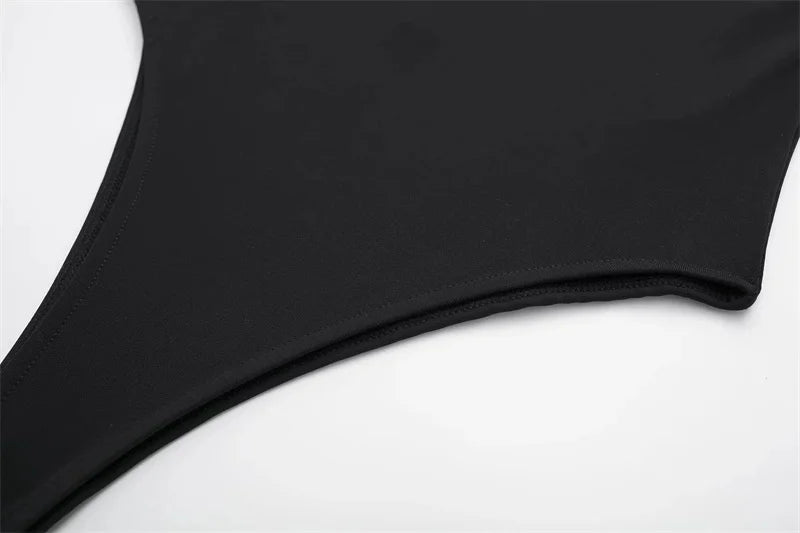 MUJER 2026Sexy Tight Bodys for Women White Black Backless Bodysuit Women One Pieces Jumpsuits for Women Sexy Lingerie Bodysuit