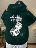 Geometric Print Hoodie – Unisex