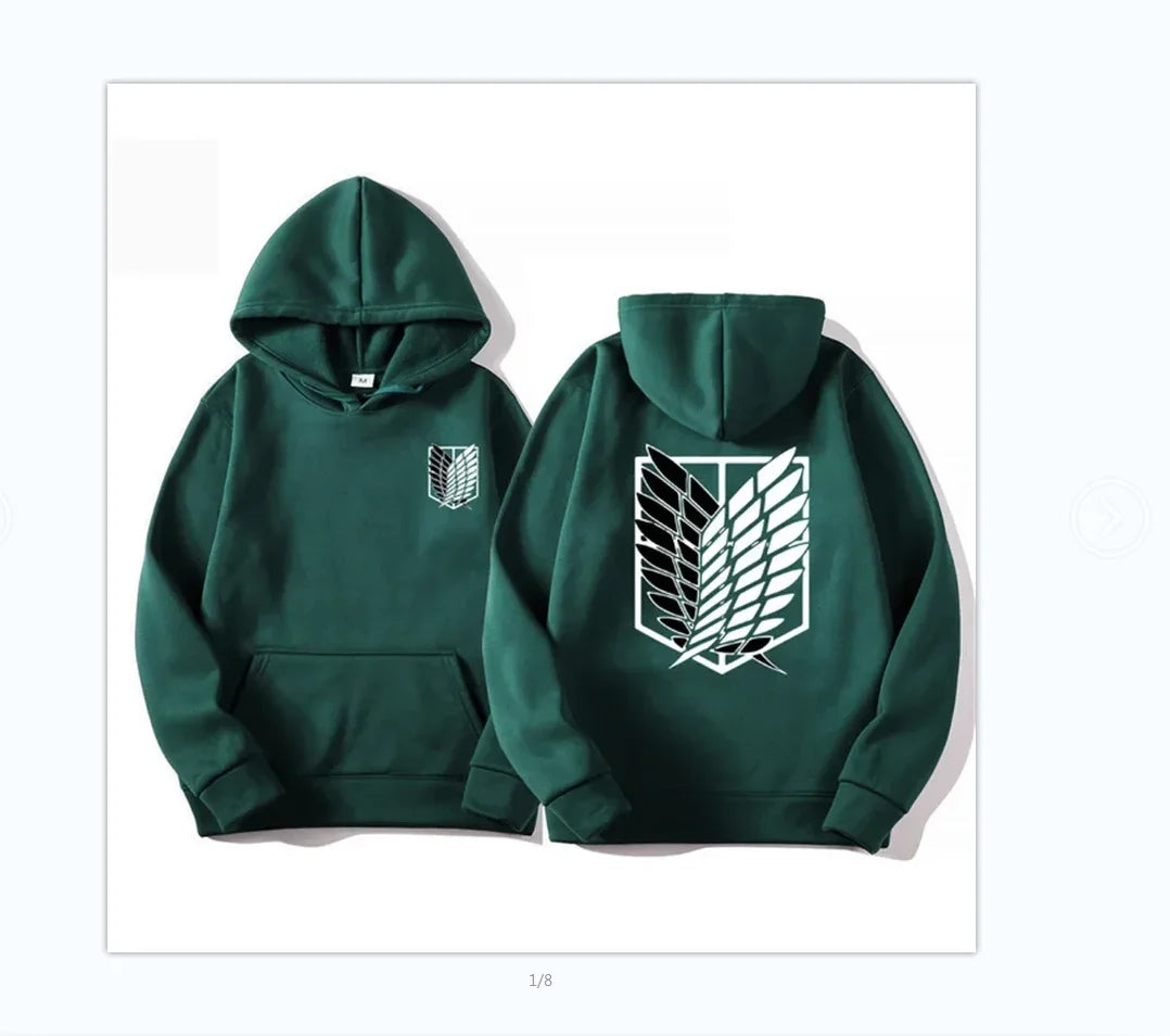 Unisex Print Hoodie – Fall & Winter