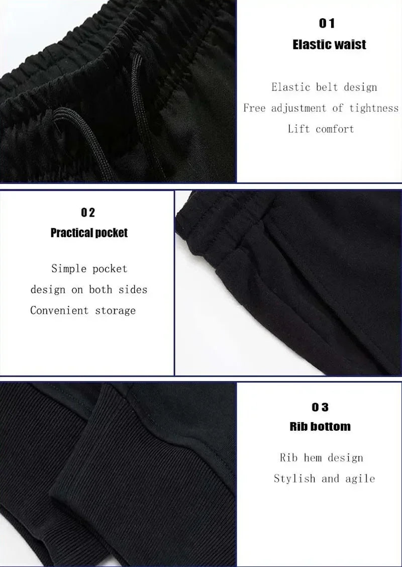 Men's Jogger Sweatpants – Breathable Cotton