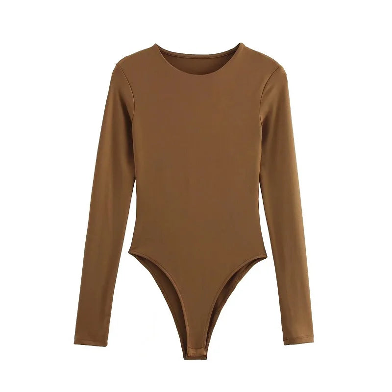 MUJER 2026 Bodysuit Women Sexy Bodys for Women Bustier Body Ladies Top Long Sleeve Bodysuits Woman Summer Tops Outfits Lingerie