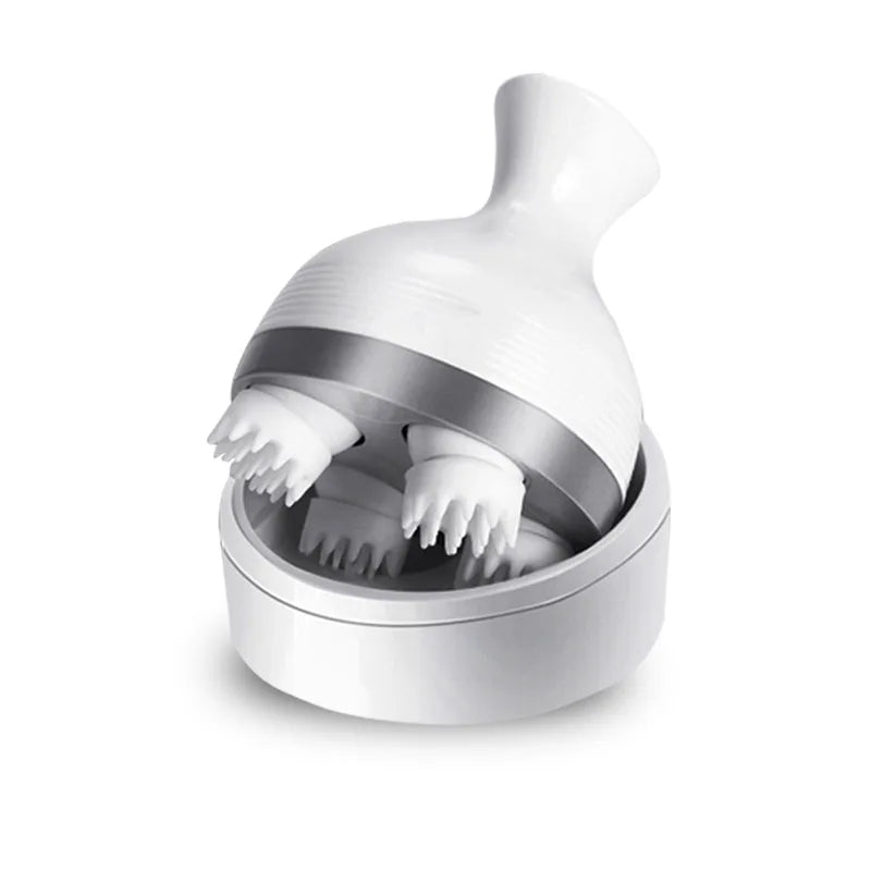 Electric Head Massager Head Body Relax Stress Relief Head Scratcher Scalp Hair Growth Scalp Stimulation Cat Massager Health Care