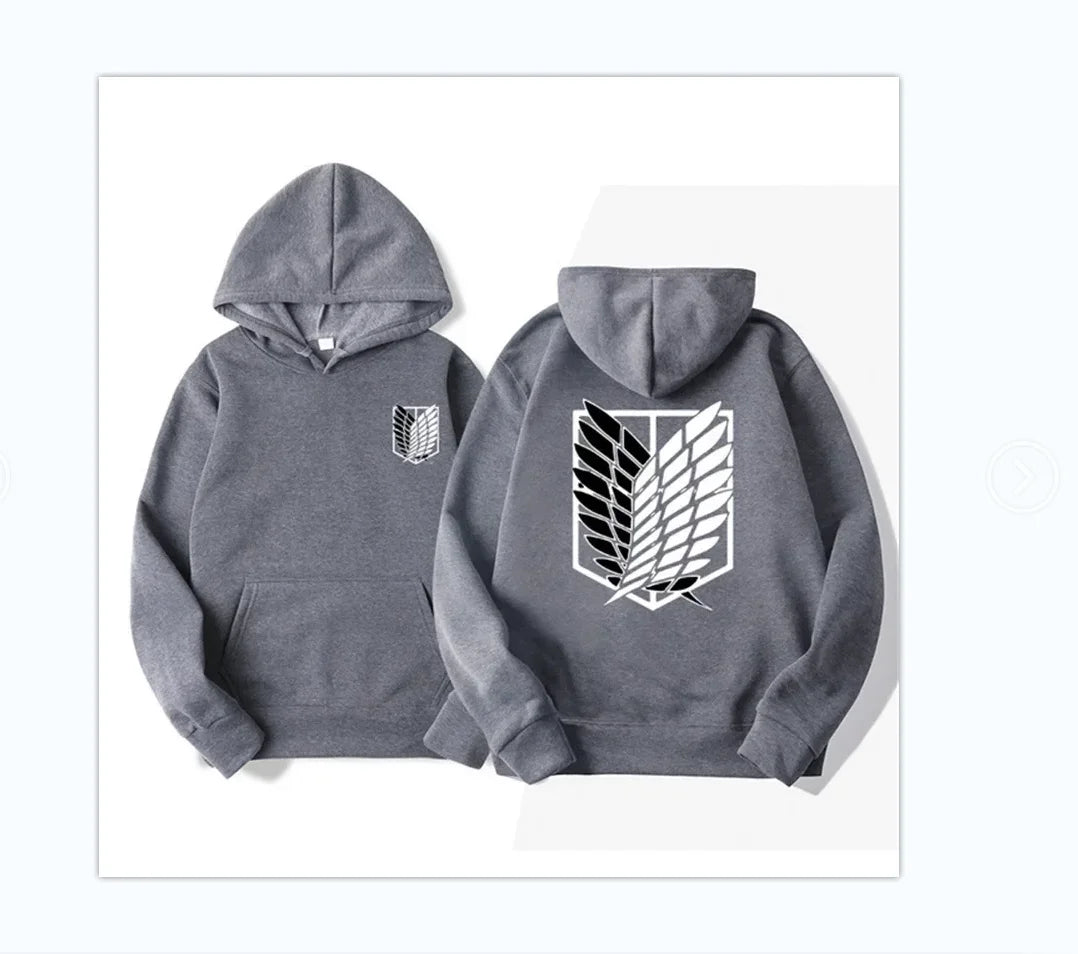 Unisex Print Hoodie – Fall & Winter