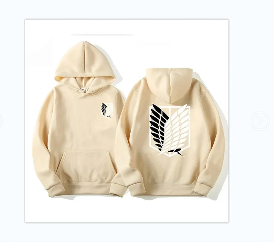 Unisex Print Hoodie – Fall & Winter